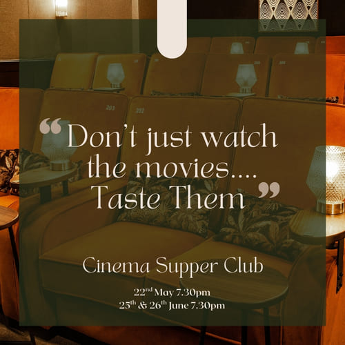The Hub on Verulam Cinema Supper Club