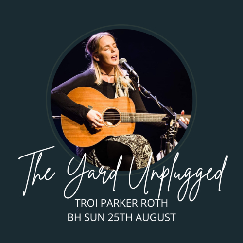 An easy Sunday of live guitar & vocals with Troi Parker Roth